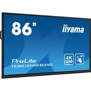 iiyama ProLite TE8612MIS-B3AG 218,4cm (86") 4K UHD Touch Monitor HDMI/VGA/USB-C
