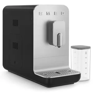SMEG BCC13BLMEU Kompakt-Kaffeevollautomat mit Milchsystem Schwarz-Matt 