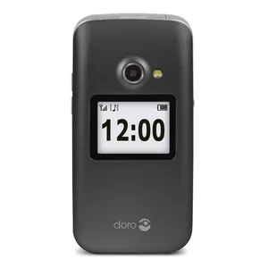 Doro 2424 Mobiltelefon graphit-silber 
