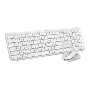 Logitech MK950 Signature Slim Combo Pale Grey - US - Tastaturkombination  