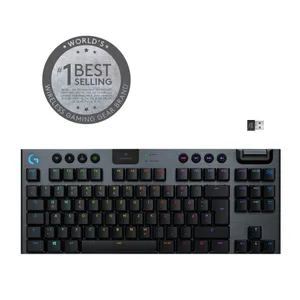 Logitech G915 TKL LIGHTSPEED Linear Kabellose Mechanische RGB Gaming Tastatur