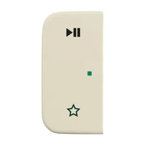 BUSCH JAEGER Wippe 2-fach links, mit Symbol "Play/Pause" 
