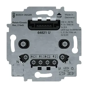 BUSCH JAEGER Relais-Einsatz flex 2-fach 230 V 