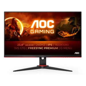 AOC 24G2ZE 60,4cm (23,8") FHD IPS Gaming Monitor HDMI/DP FreeSync 240Hz Sync 1ms