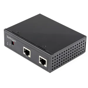 StarTech.com Industrieller Gigabit PoE Splitter 90W, GB-LAN