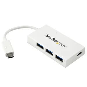StarTech.com 4-Port USB-C Hub USB 3.2 Gen 1 (5Gbps), 1x USB-C, 3x USB-A
