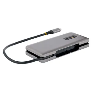 StarTech.com 4-Port USB-C Hub 100W Power Delivery Pass-Through