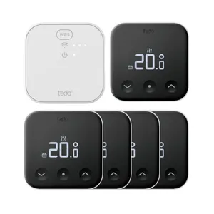 tado° X Starter Set Smarte Heizung Fußboden • 5x Raumthermostat