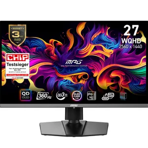 MSI MPG 271QRXDE QD-OLED 67cm (26,5") QHD Gaming Monitor 16:9 DP/HDMI/USB-C PD90W 360Hz