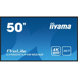 iiyama ProLite LH5041UHS-B2AG 125,7cm (50") 4K UHD Signage Monitor VGA/HDMI/RJ45