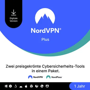 NordVPN Plus Cybersicherheitspaket | 1 Jahr | Download & Produktschlüssel