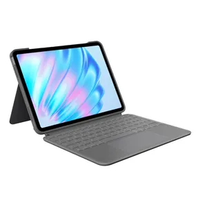 Logitech Combo Touch Tastatur-Case Grau für iPad Air 11" M2 2024, M3 2025