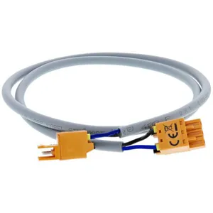 Dehn Anschlussleitung, 2polig, L 750mm 1qmm Farbe blau und schwarz incl. Stecker