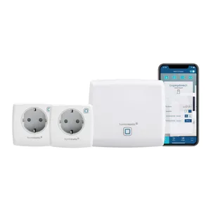 Homematic IP Starter Set • 2x Schaltsteckdose Smart Plug HMIP-PS2 • Access Point