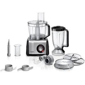 Bosch MC812M814 Foodprocessor MultiTalent 8 schwarz / Edelstahl