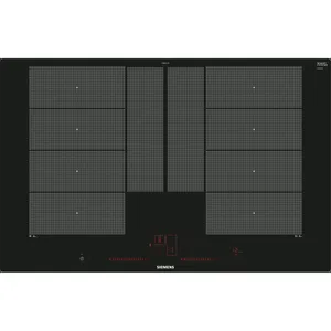 Siemens EX801LYC1E iQ700 Induktionskochfeld 80 cm Schwarz, flächenbündig (integriert)