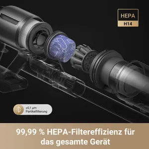 Dreame Z30 Kabelloser Akkustaubsauger Anthrazit 310 AW
