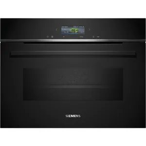 Siemens CM724G1B1 iQ700 Einbau-Kompaktbackofen mit Mikrowellenfunktion