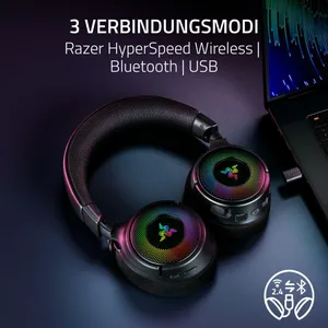 Razer Kraken V4 - Kabelloses Gaming-Headset powered by Razer Chroma™ RGB