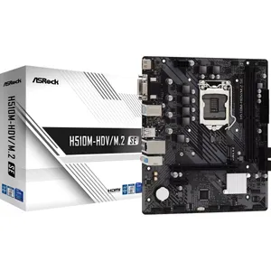 ASRock H510M-HDV/M.2 SE mATX Mainboard Sockel 1200 M.2/HDMI/VGA/DVI/USB3.0