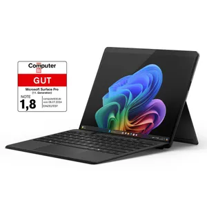Microsoft Surface Pro (11. Edition) Copilot+ PC 13" OLED 2in1 Graphit Snapdragon® X Elite 16GB/1TB SSD Win11 ZIB-00021