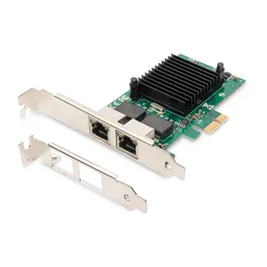 DIGITUS PCI Express  2 Port Gigabit Ethernet Netzwerkkarte, RJ45