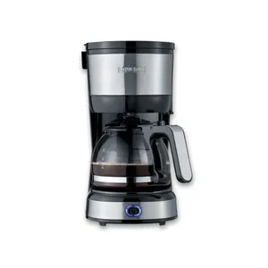 Severin KA 4808 Kompakt Filterkaffeemaschine Schwarz-Edelstahl