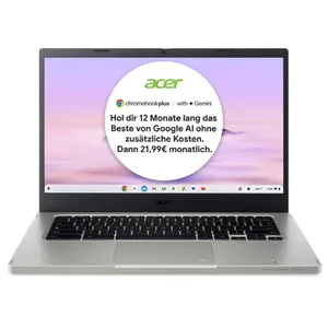 Acer Chromebook Vero 514 14" FHD i3-1215U 8GB/128GB SSD ChromeOS CBV514-1H-34JU