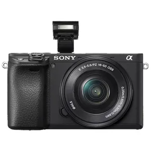 Sony Alpha 6400 Gehäuse Systemkamera mit Objektiv AF E 16-50mm 3.5-5.6 OSS PZ