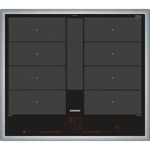 Siemens EX645LYC1E iQ700 Einbau-Induktionskochfeld autark 60cm Edelstahl-Rahmen