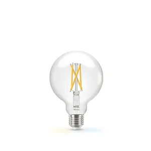 WiZ 60W E27 Globeform Filament Clear (TW) Einzelpack