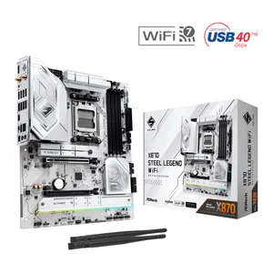 ASRock X870 Steel Legend WIFI ATX Mainboard - Sockel AM5