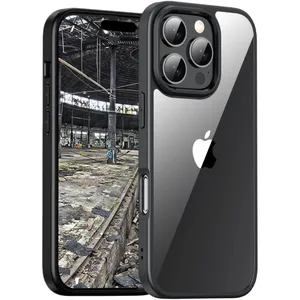 JT Berlin BackCase Pankow Hybrid Apple iPhone 16 Pro Max schwarz/transparent