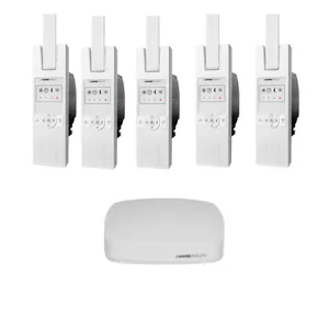 Homepilot Starter Set Smarte Beschattung • 5 Gurtwickler RolloTron Classic smart