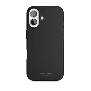 Vonmählen Soft Silicone Case für iPhone 16 schwarz