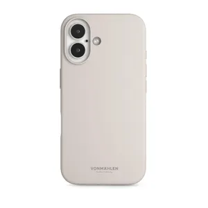 Vonmählen Soft Silicone Case für iPhone 16 cream