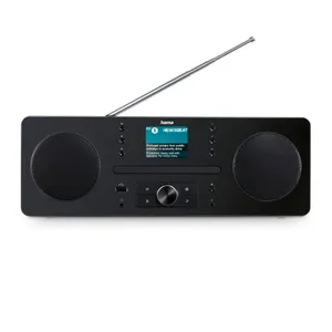 Hama 00054254 Digitalradio "DR1560CBT", DAB+/FM/CD/Bluetooth® RX, Schwarz