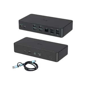 i-tec USB-C Pro Dock - Dual 4K/60Hz, 5x USB-A, 2x USB-C, 2x HDMI, 2x DP, 1x LAN, 1x Kensington Lock, 1x Klinke (Audio-Combo), 100W PD