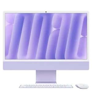 Apple iMac 24" Retina 4,5K 2024 M4/24/512GB 10C GPU Violett BTO