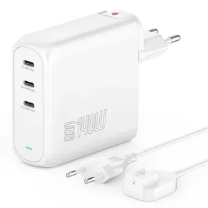 4Smarts Ladegerät GaN Flex Pro 140W 3 USB-C weiß