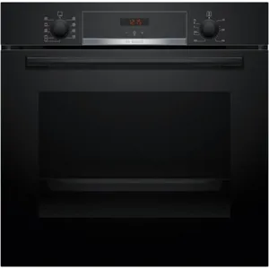 Bosch HBA514BB3 Serie 4 Einbaubackofen, 71 l Volumen, bis 275 °C