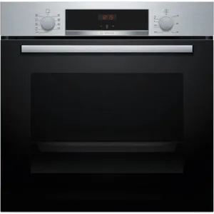 Bosch HBA514BS3 Serie 4 Einbaubackofen, 71 l Volumen, bis 275 °C