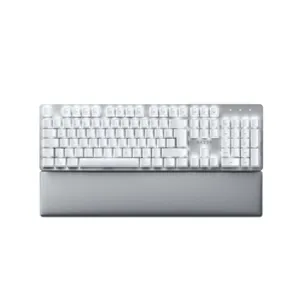 RAZER Pro Type Ultra Weiß - Lineare Switche (Yellow), Razer Hyperspeed Wireless, Bluetooth, 2,4GHz, Tastatur Hintergrundbeleuchtung