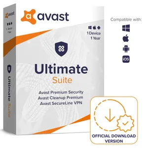 Avast Ultimate - IS, VPN, Cleanup (1 Gerät) - 1 Jahr DE | Download & Produktschlüssel