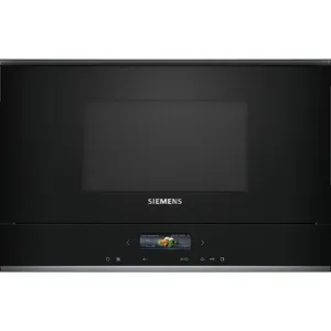 Siemens BF722L1B1 iQ700 Einbau-Mikrowelle schwarz