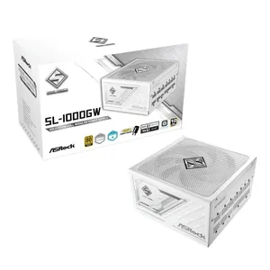 ASRock Steel Legend 1000W Gold Gaming Netzteil modular ATX 3.1 PCIe 5.1 Weiß