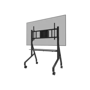 Neomounts FL50-575BL1 mobiler Bodenständer für 65-110" Bildschirme - Schwarz