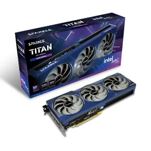 SPARKLE Intel Arc B580 Titan Luna OC 12GB GDDR6 Grafikkarte Battlemage Lineup 1x HDMI 3x DP