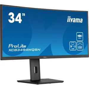iiyama ProLite XCB3494WQSN-B5 86,4cm (34") UWQHD VA Curved Office Monitor 21:9 HDMI/DP/USB-C PD65W 120Hz