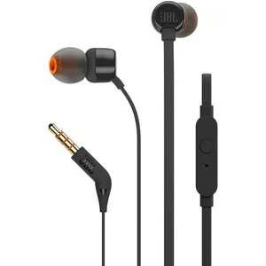 JBL Tune 160 schwarz - In Ear-Kopfhörer mit Mikrofon 3,5mm Klinkenstecker